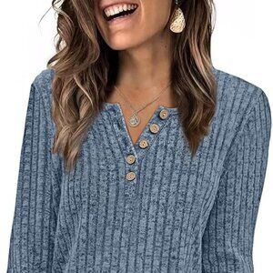 Sweater for Women Winter Clothing Long Sleeve Shirts Fall Fashion  Must Haves